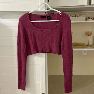 Vintage Crop Top Sweater